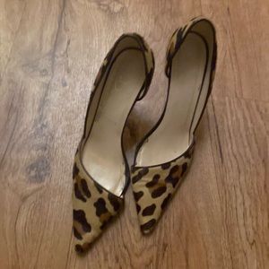 Christian Louboutin animal print High heels.